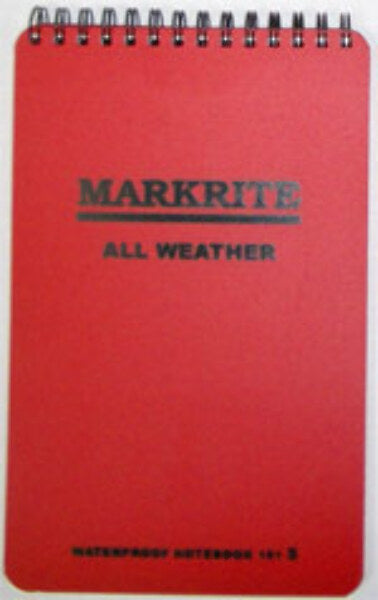 Markrite 101s Spiral Bound Field Book