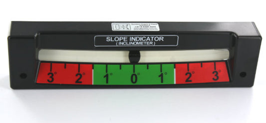 GSR Analogue Inclinometer 3-0-3° Red Green Red