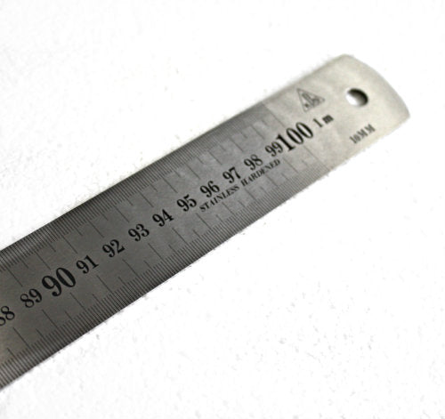 KDS Ruler 1000mm Hard Chrome