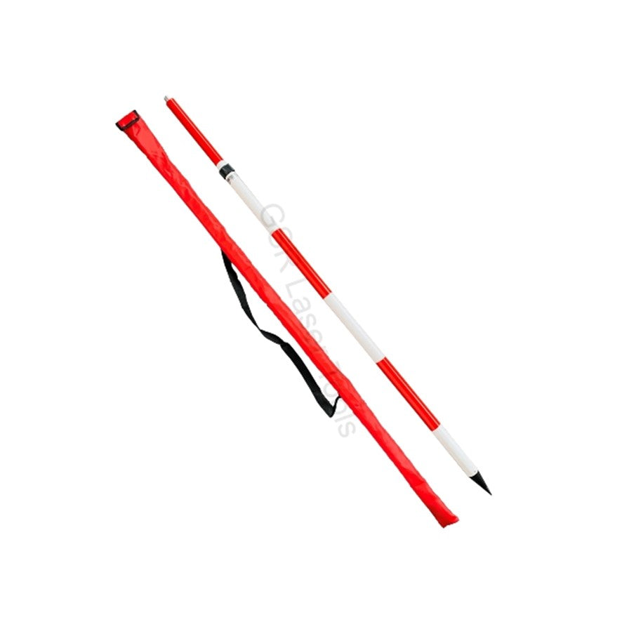 Advanced Ranging Pole GSR 2M Range Pole Telescopic R&W – Geodetic