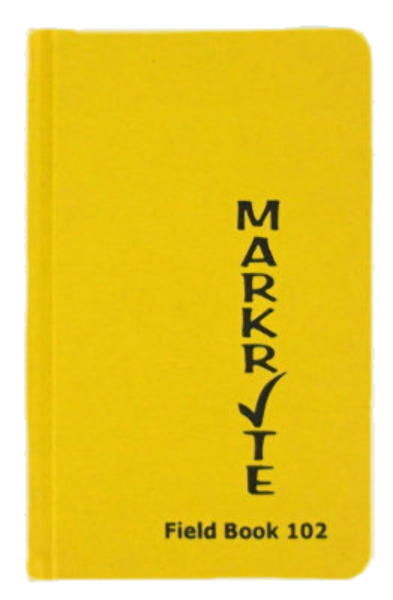 Markrite 102 Field Book