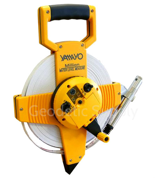 Water Level Measure Rope Yamayo Open Reel 50m Water Level Measuring Tape – Geodetic